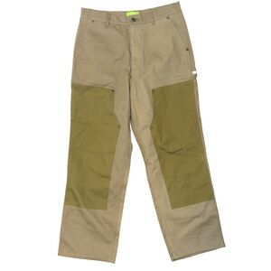 NWT HUF Men's Olive and Tan Cargo Pants size 30